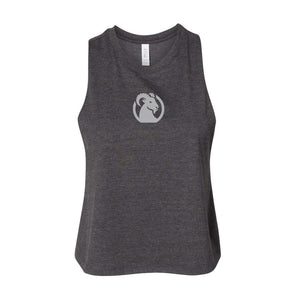 G.O.A.T. Cropped Racerback Tank