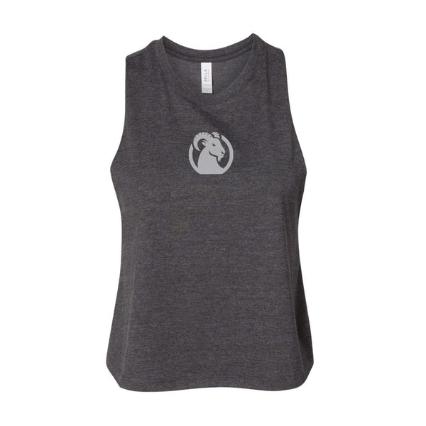 G.O.A.T. Cropped Racerback Tank